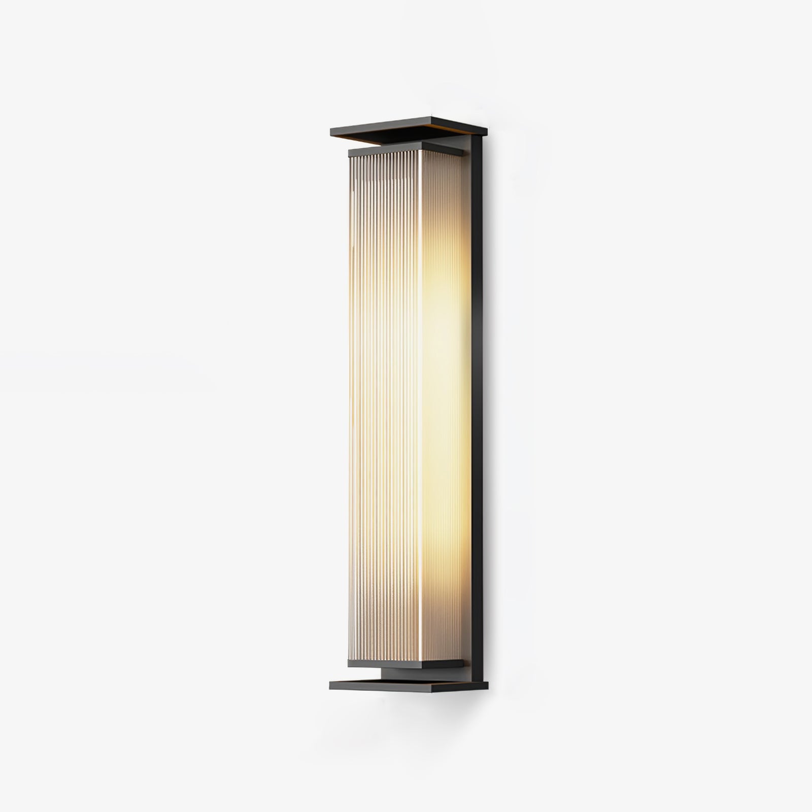 Rectangular Outdoor Wall Lamp - LED Light for Garden & Patio