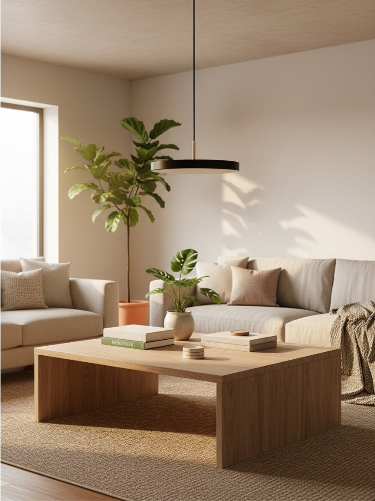 Asteria Minimalist Metal and Acrylic LED Pendant Light