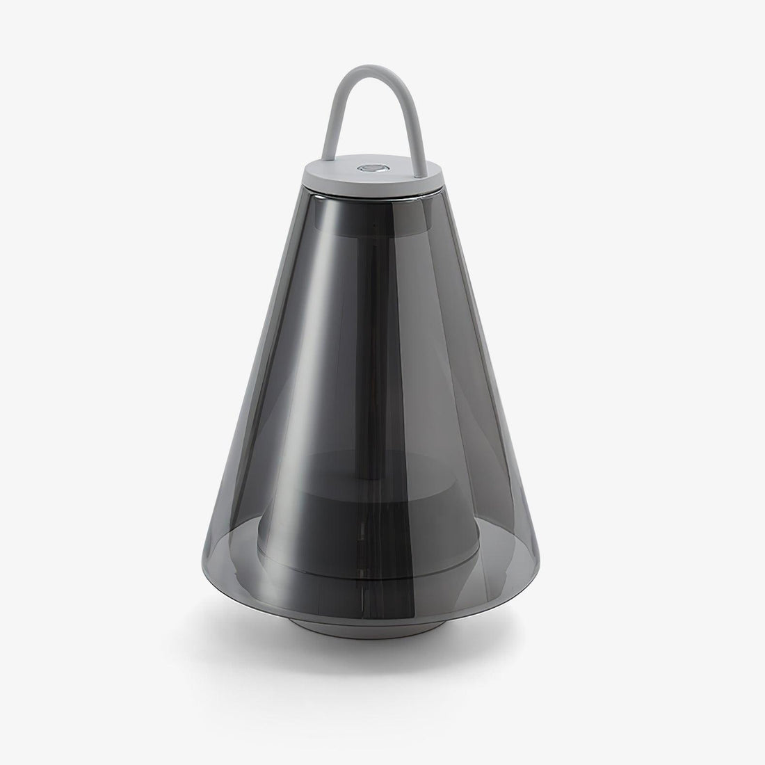 Table Lamp - Rechargeable Glass LED Light for Indoor Use