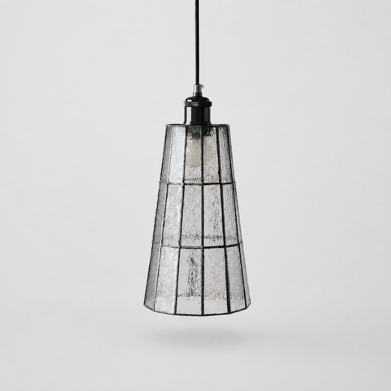 Artisan Stained Glass Tapered Pendant Light