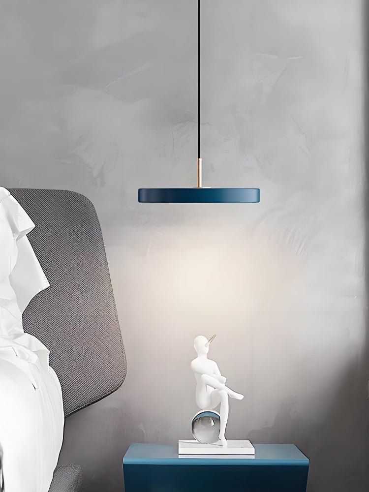 Asteria Minimalist Metal and Acrylic LED Pendant Light