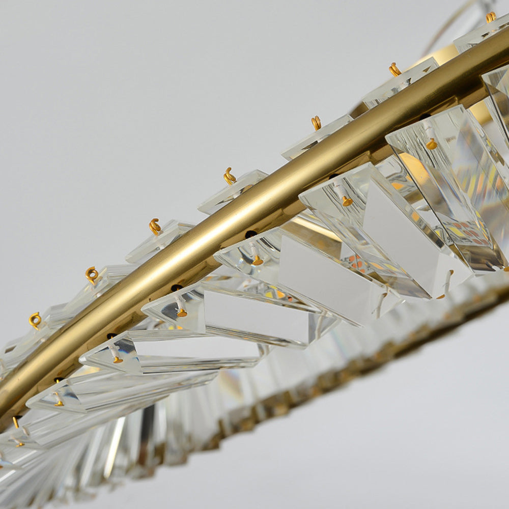 Crystal LED Ceiling Light – Modern Fixture for Stylish Bedrooms