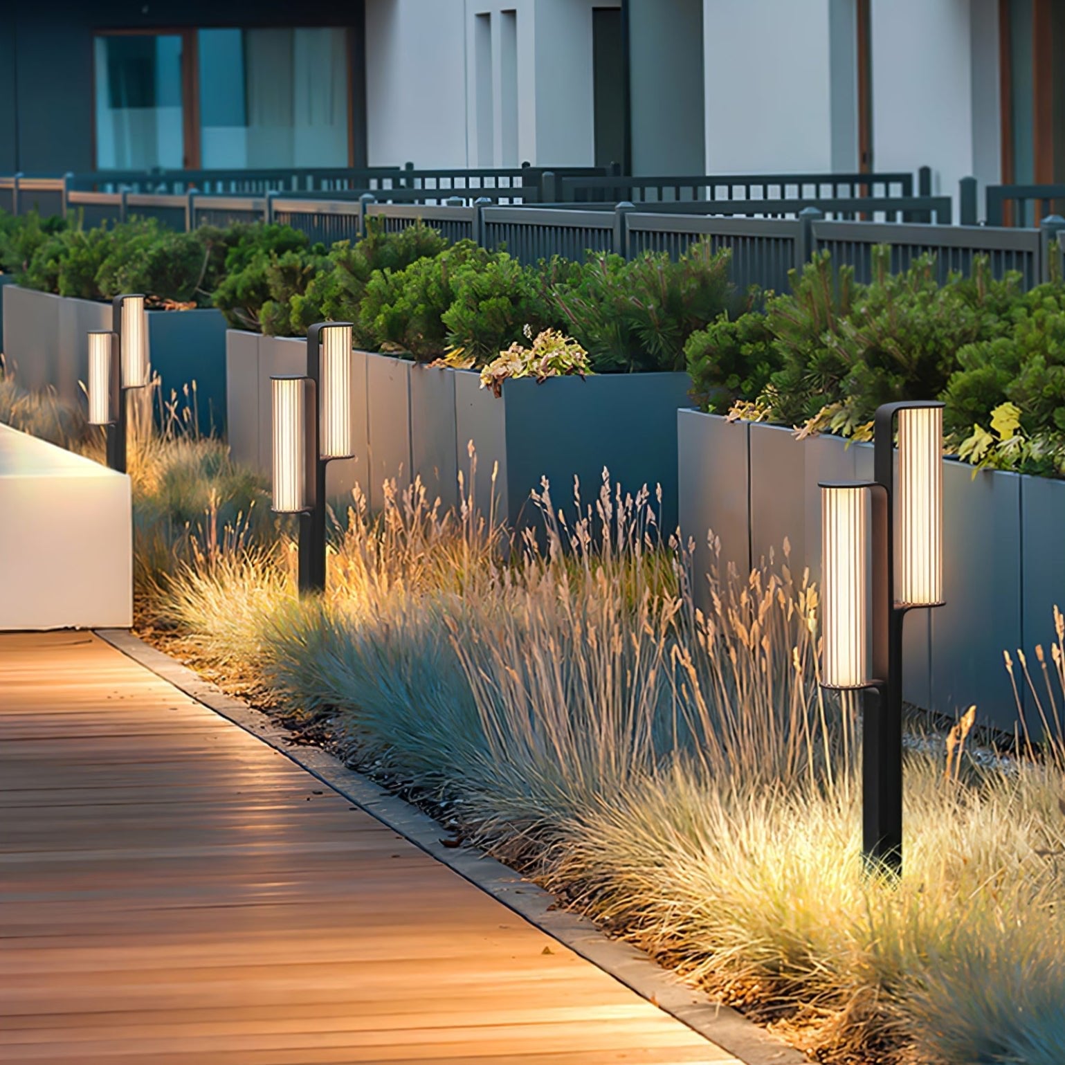 Modern Outdoor Lamp - Outdoor Post Lamp Great for Gardens/Patios