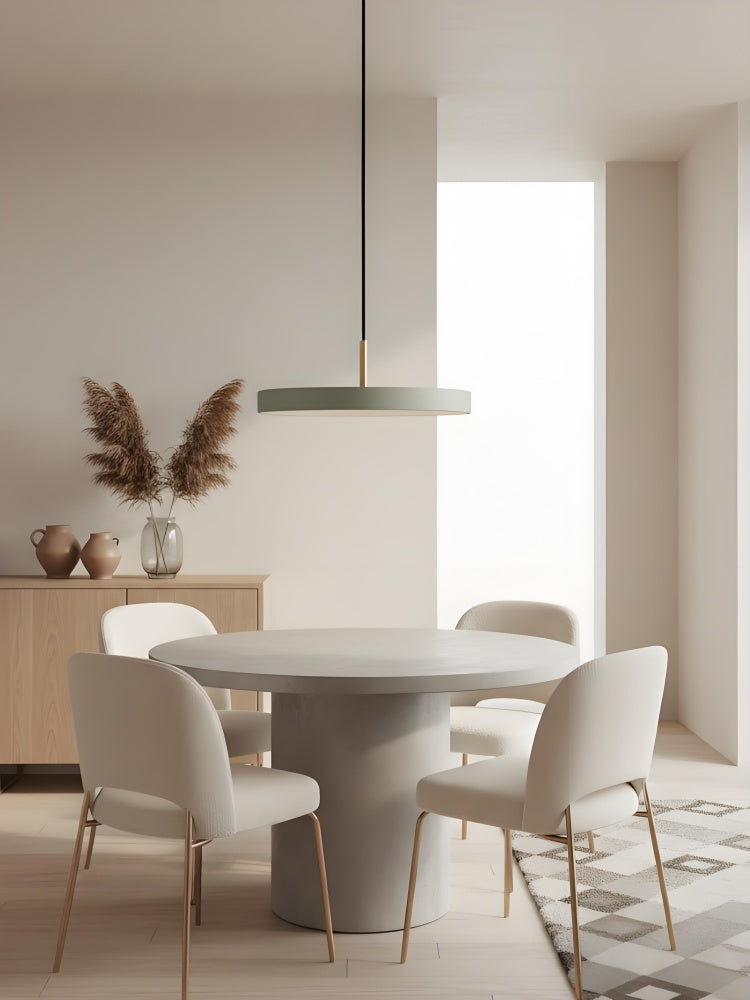 Asteria Minimalist Metal and Acrylic LED Pendant Light
