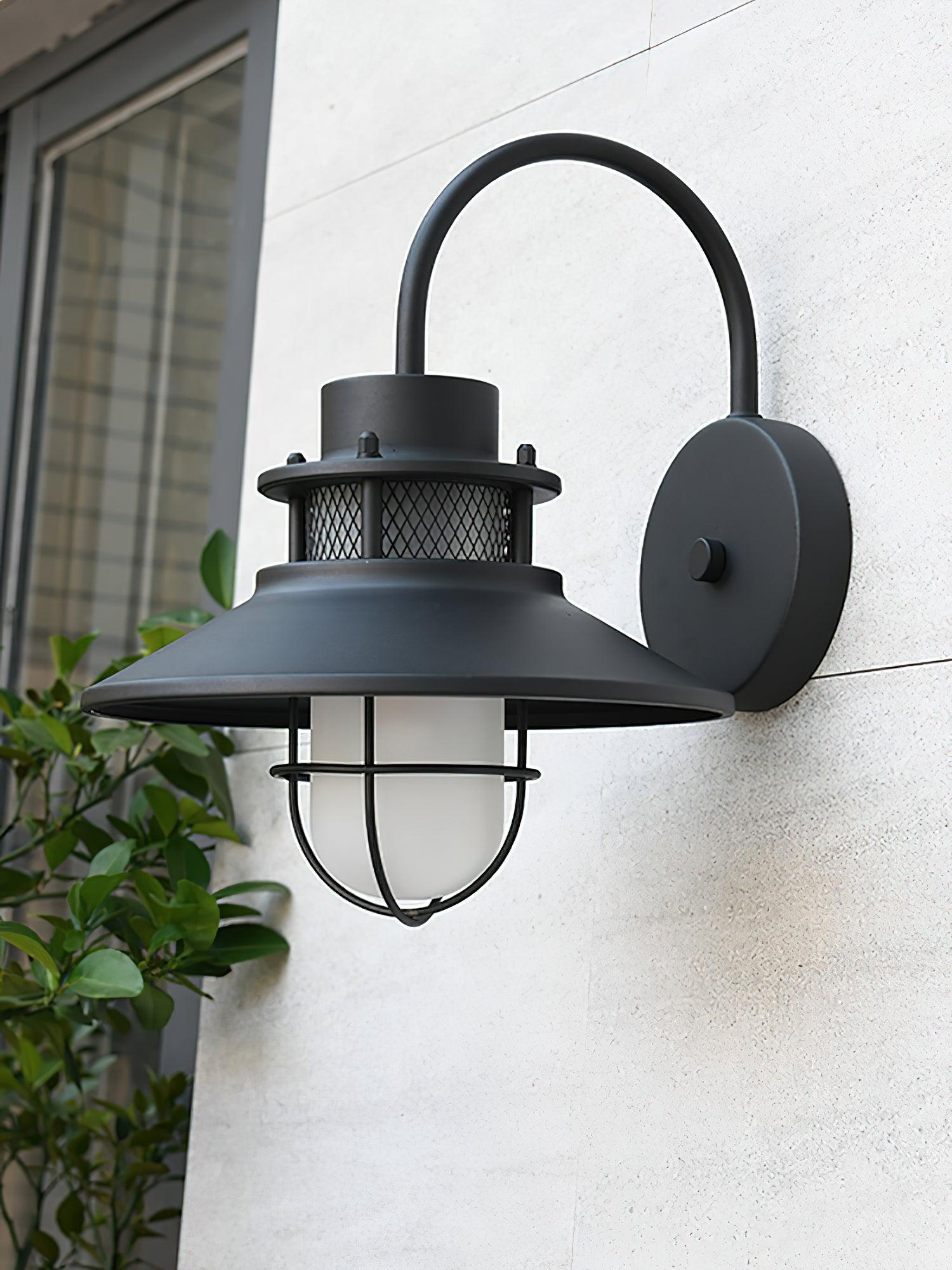 Outdoor Wall Lamp - Industrial Decor Wall Lamp Great for Patio/Porch