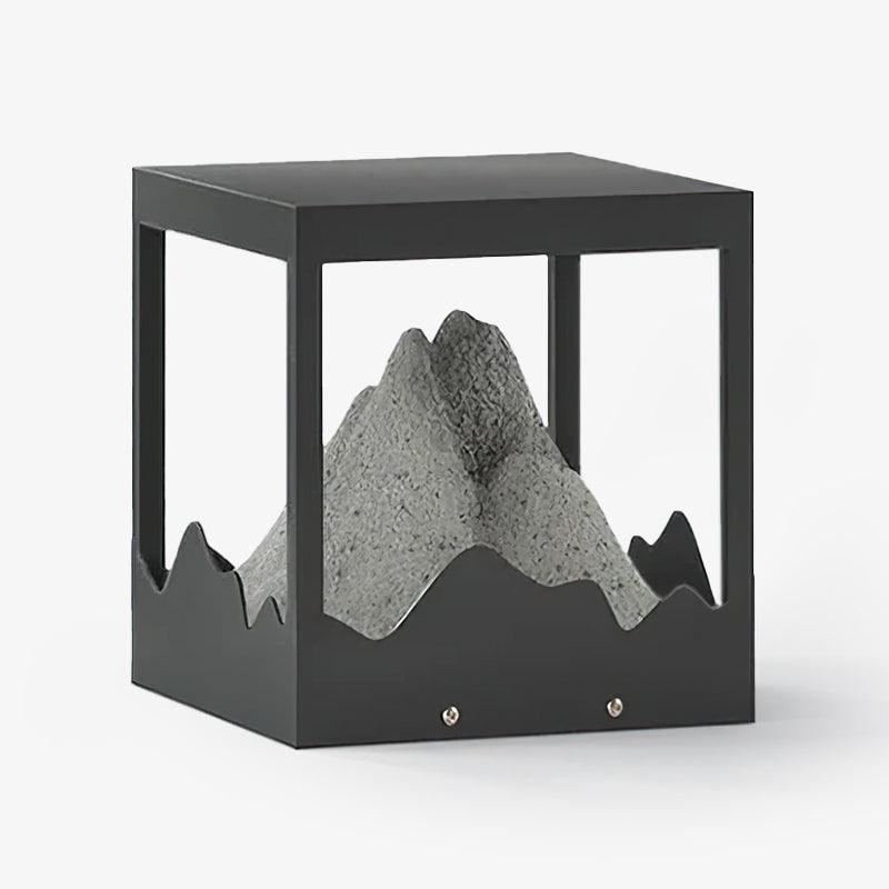 Garden Outdoor Light - Mountain Pattern Warm Light