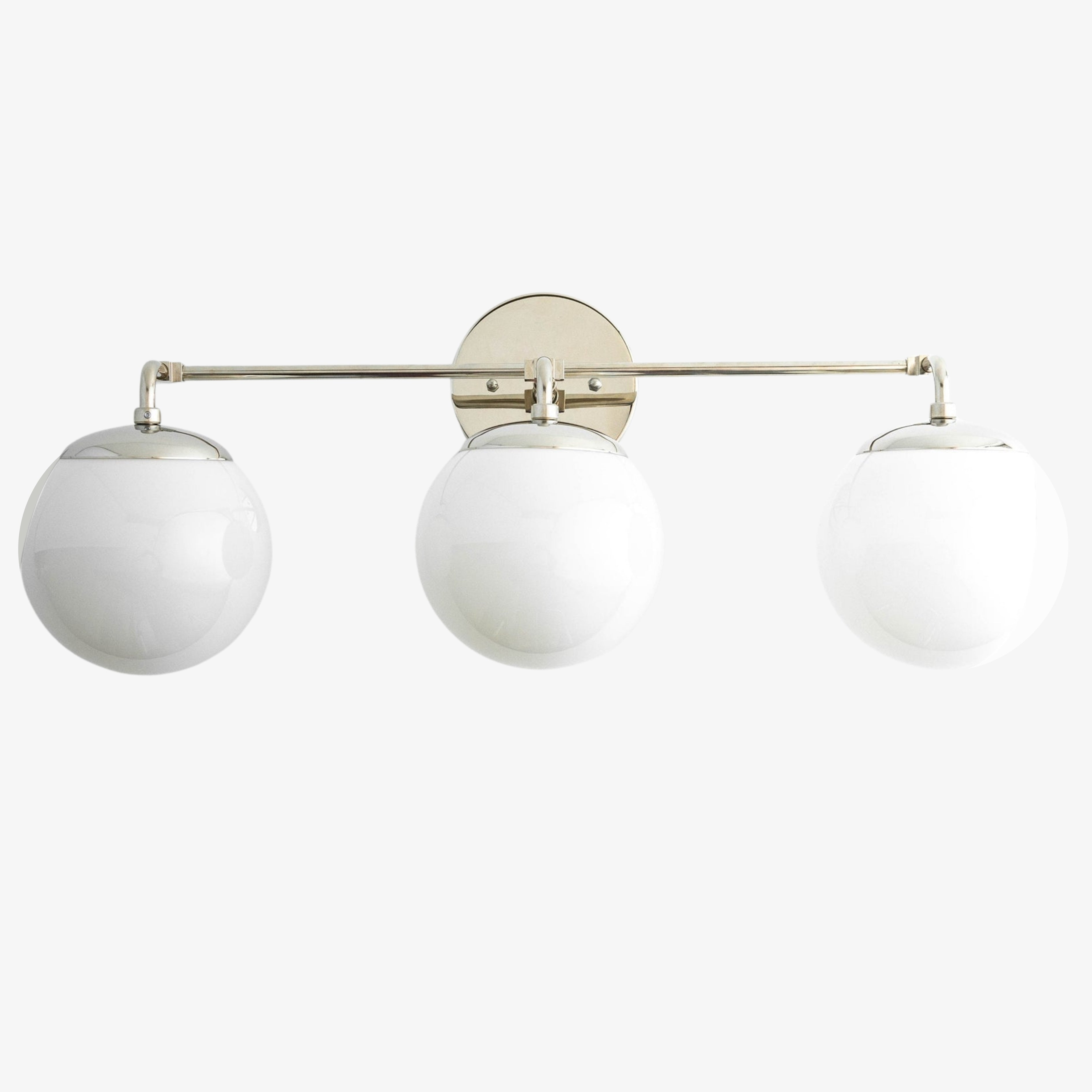 Glorica Glass Wall Sconce - Modern Vintage Vanity Light Fixture