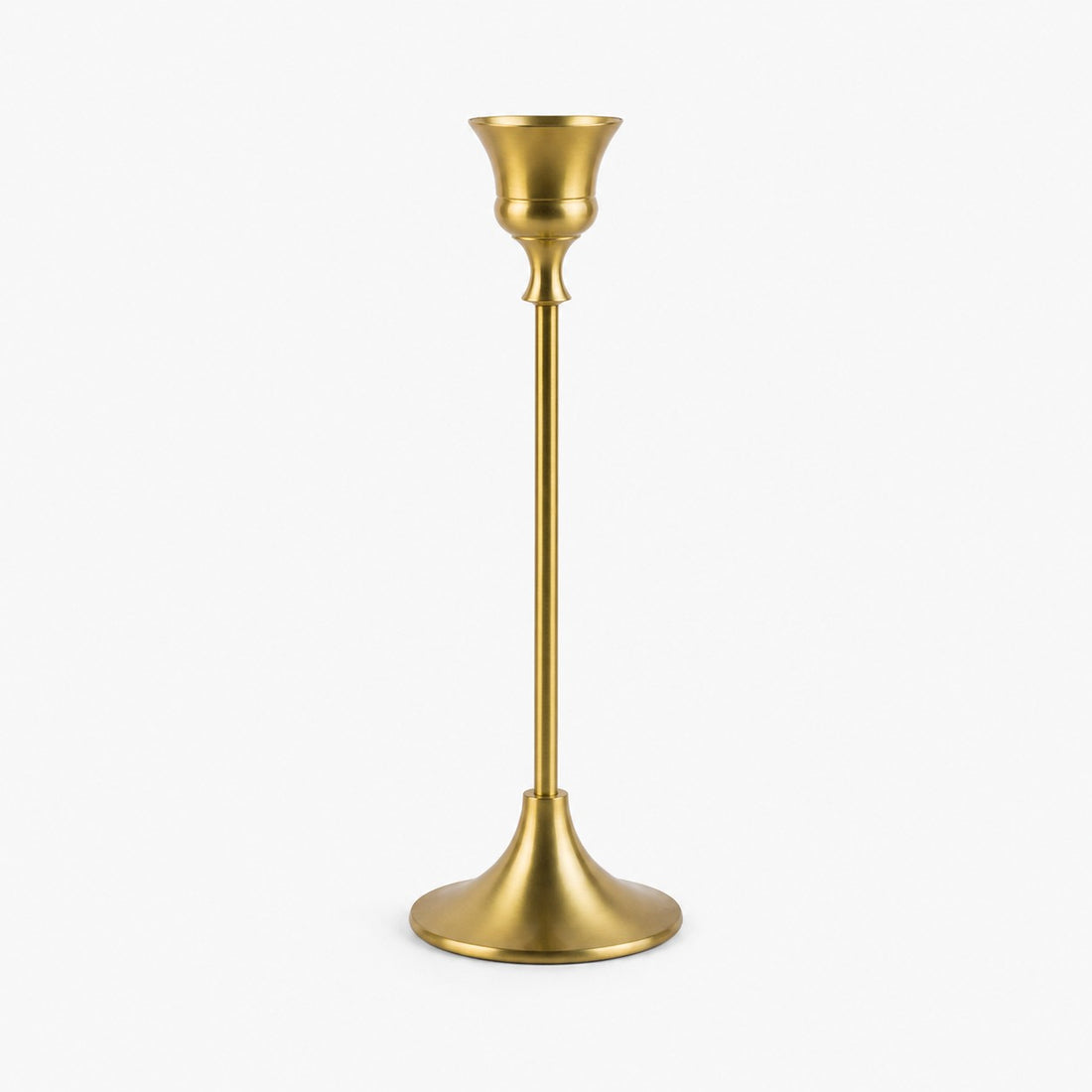 Vintage Brass Single Taper Candle Holder