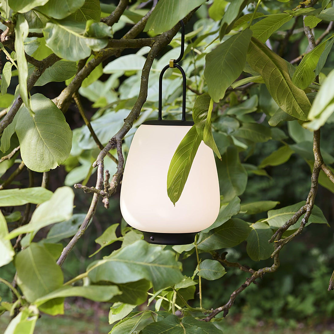 Lantern Table Lamp - USB Rechargeable Nordic Light for Indoor & Patio