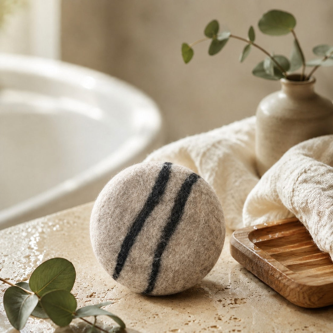 Nepal Handmade Herbal Felted Soap