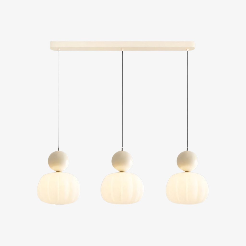 Ornavigo Geometric Art Deco Pendant Light - Modern Bauhaus Orb Style for Kitchen Island