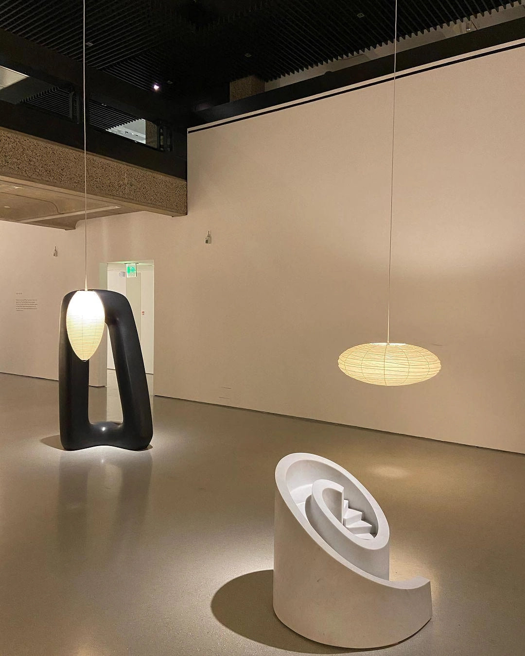 Mulberry Paper Plug-In Pendant Light