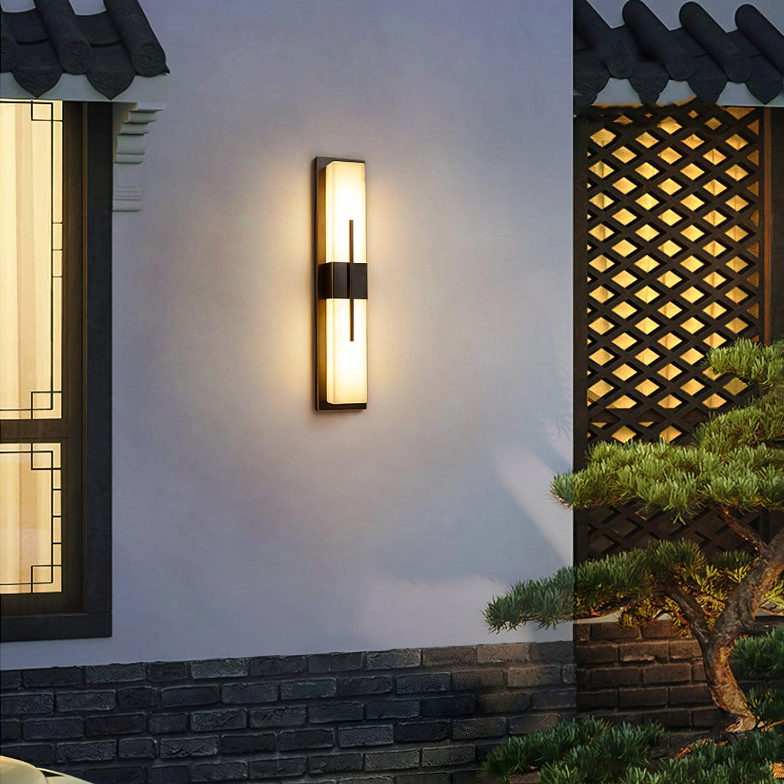 Außenwandleuchte - Wasserdichte moderne Außenlampe für Veranda und Garten