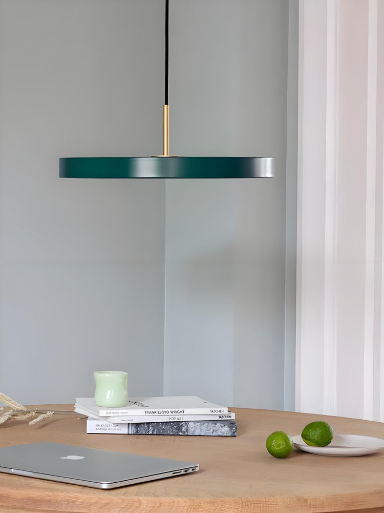 Asteria Minimalist Metal and Acrylic LED Pendant Light