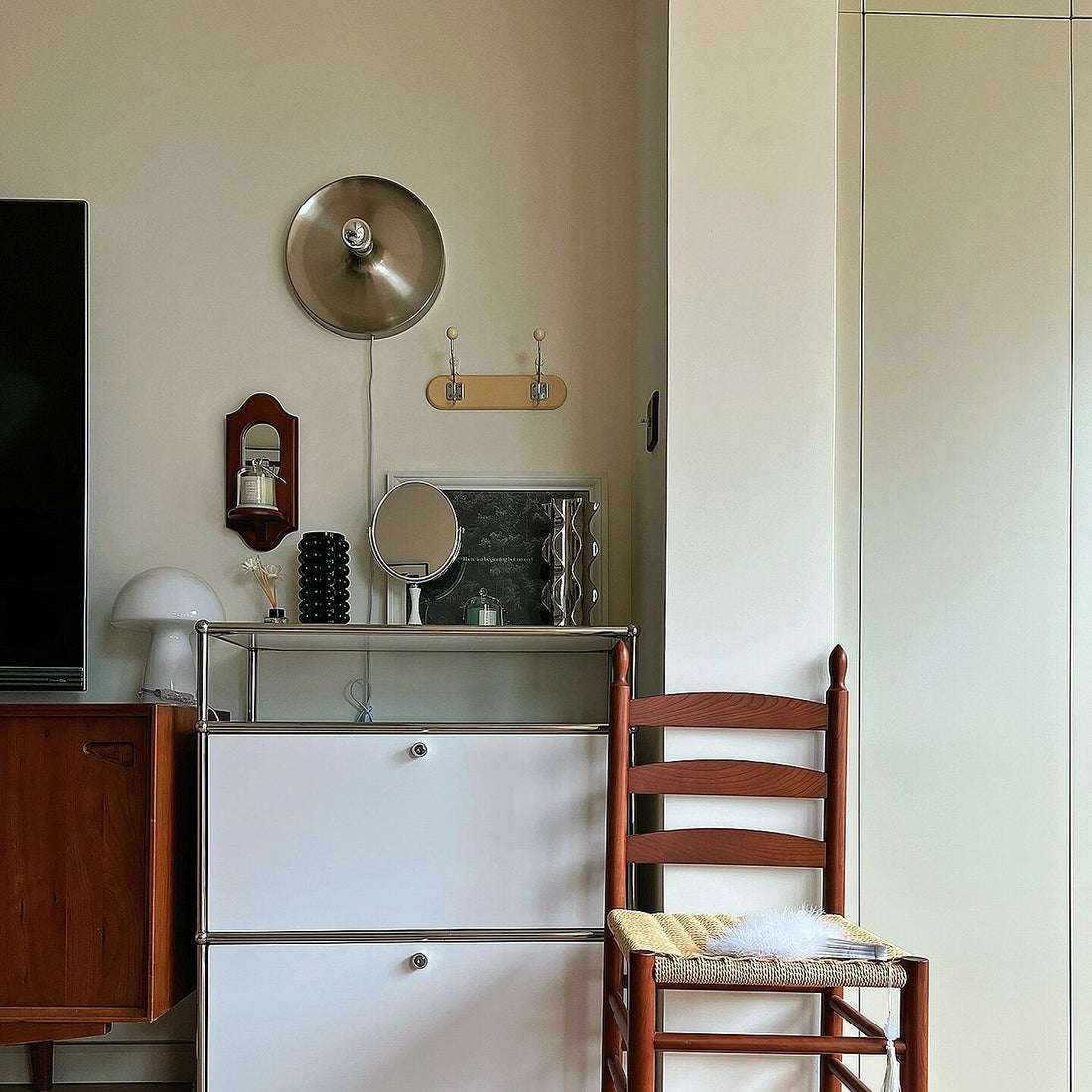 Space Age Disc Ceiling and Wall Lamp