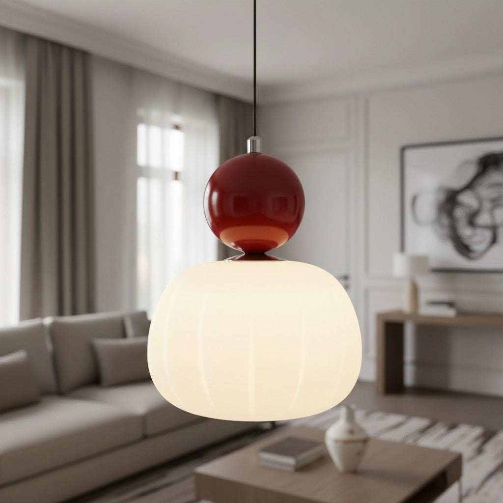 Ornavigo Geometric Art Deco Pendant Light - Modern Bauhaus Orb Style for Kitchen Island