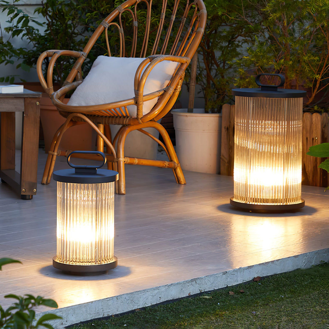 Lantern Garden Outdoor Light - Garden Outdoor Lamp Ideal for Walkways