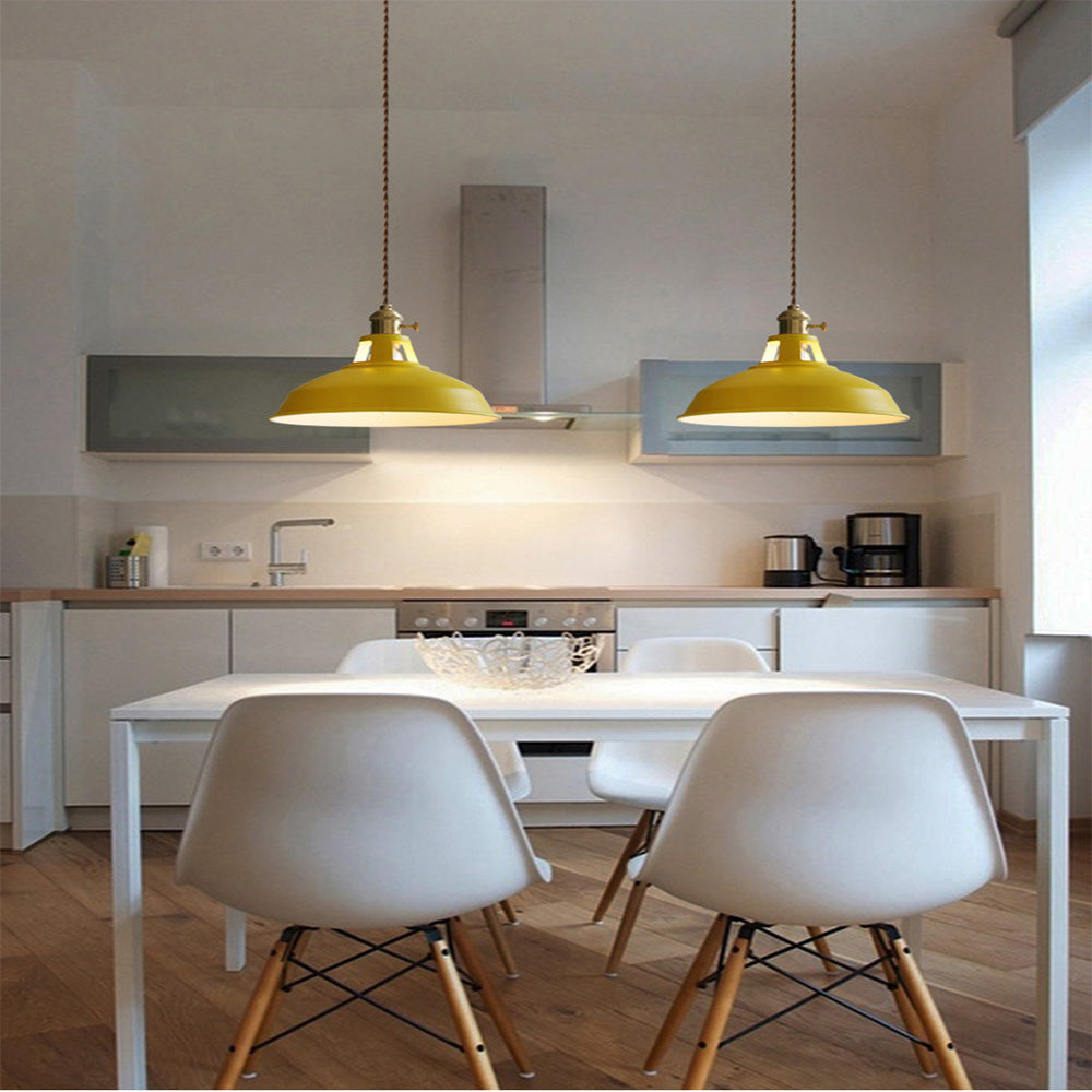 Modern Colourful Kitchen Pendant – Simple Fixture for Stylish Spaces