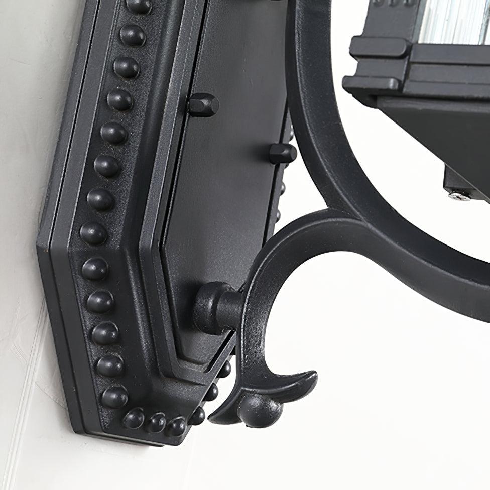 Modern Roof Outdoor Wall Light - Ambient Lamp for Garden