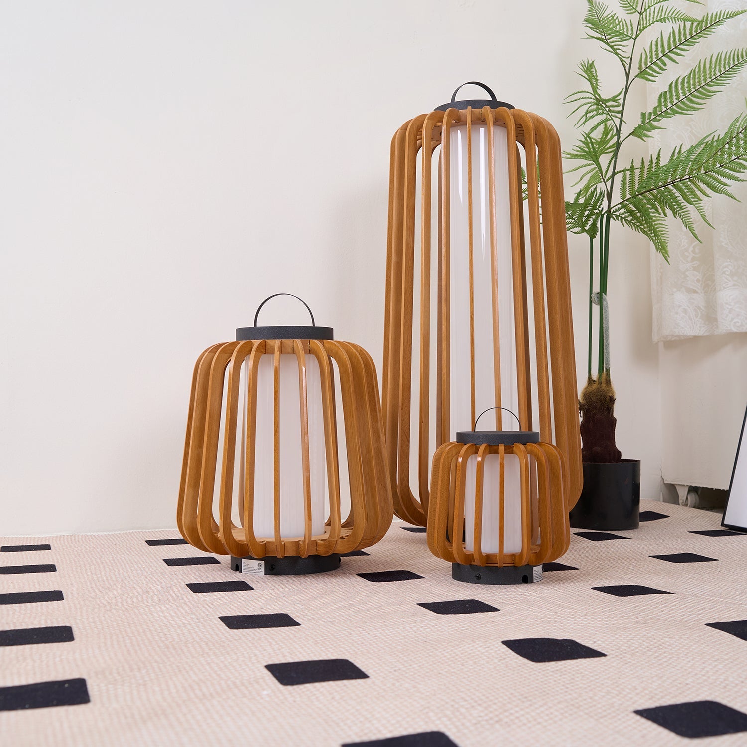 Outdoor Portable Lantern Lamp - Compact Rechargeable Light for Hiking