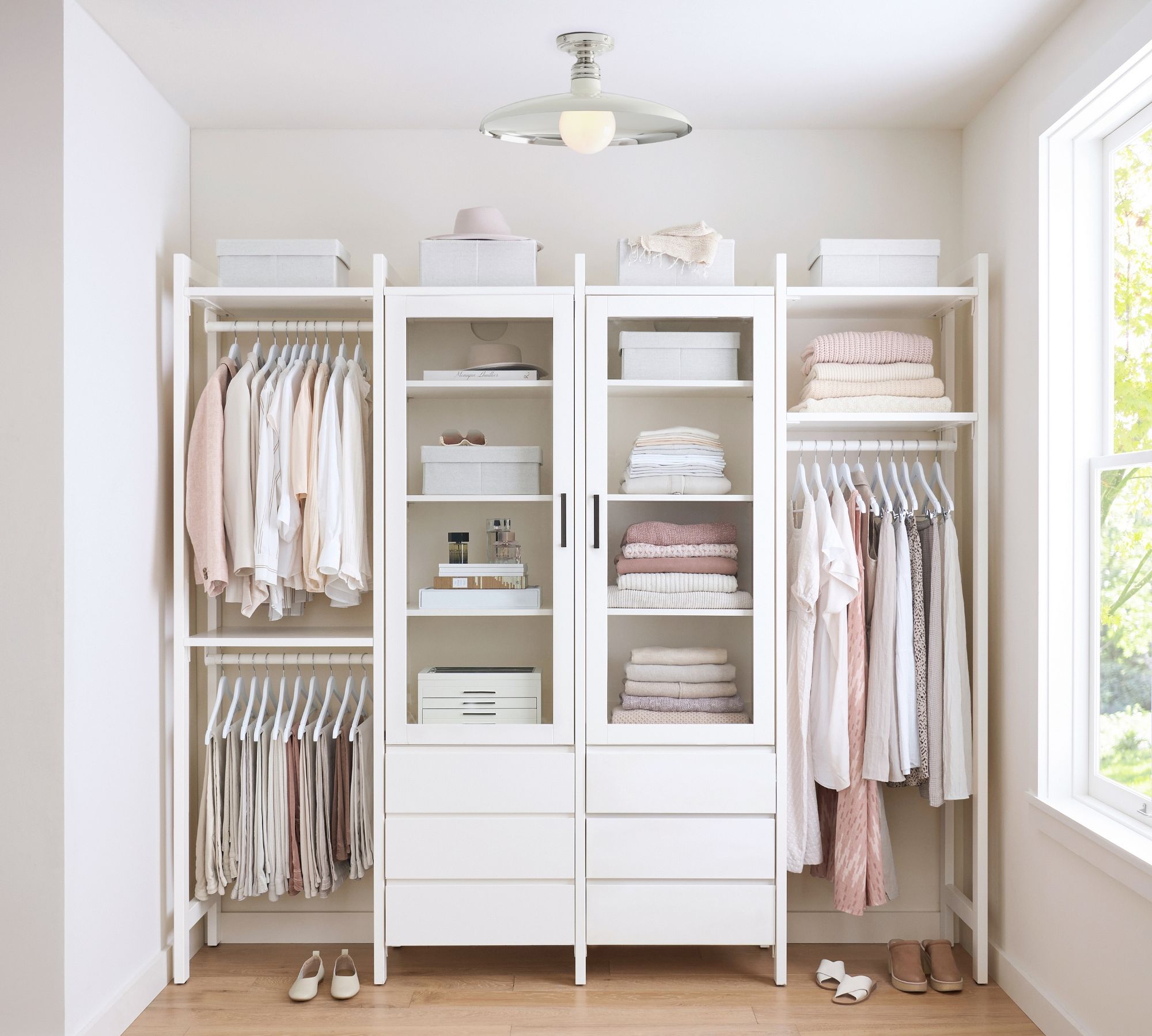 Forvara Rustic Metal Ceiling Light - Black Flush Mount for Entryway