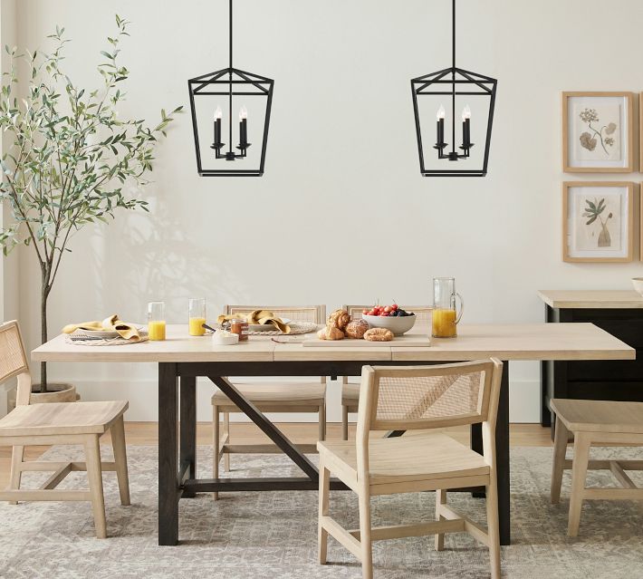 Rowan Brass Lantern Pendant Lamp - Modern Handcrafted Ceiling Fixture