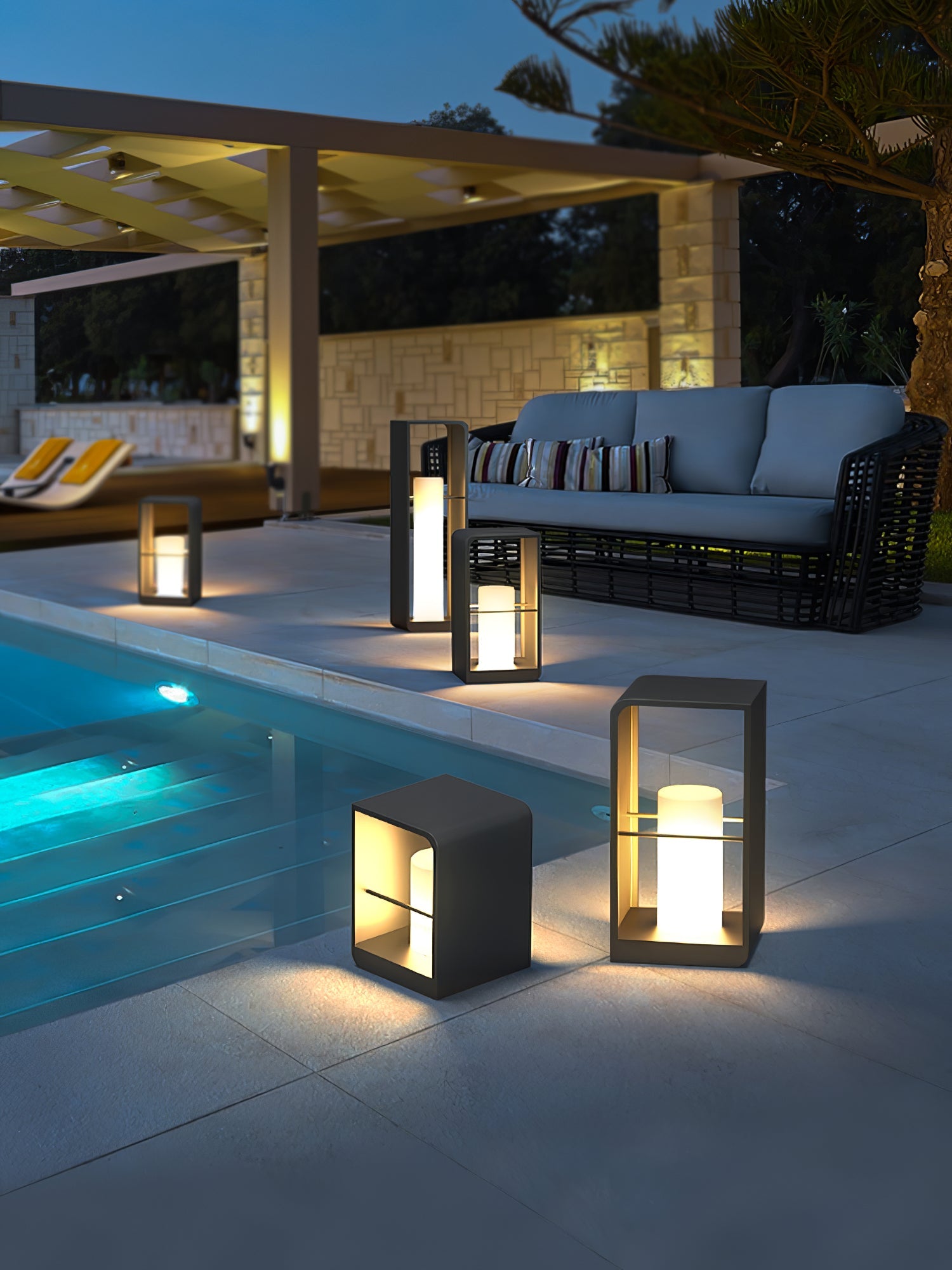 Garden Solar Light - Durable LED Lamp for Outdoor Patio & Pathway