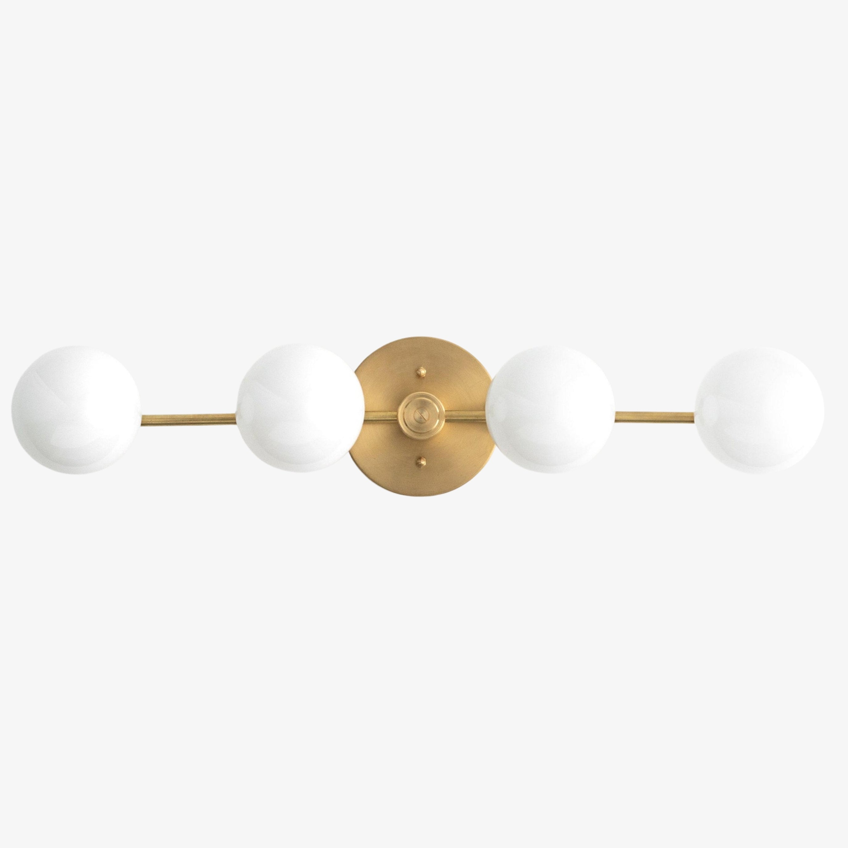 Glorica Glass Long Vanity Light - Modern Minimalist Wall Sconce Design