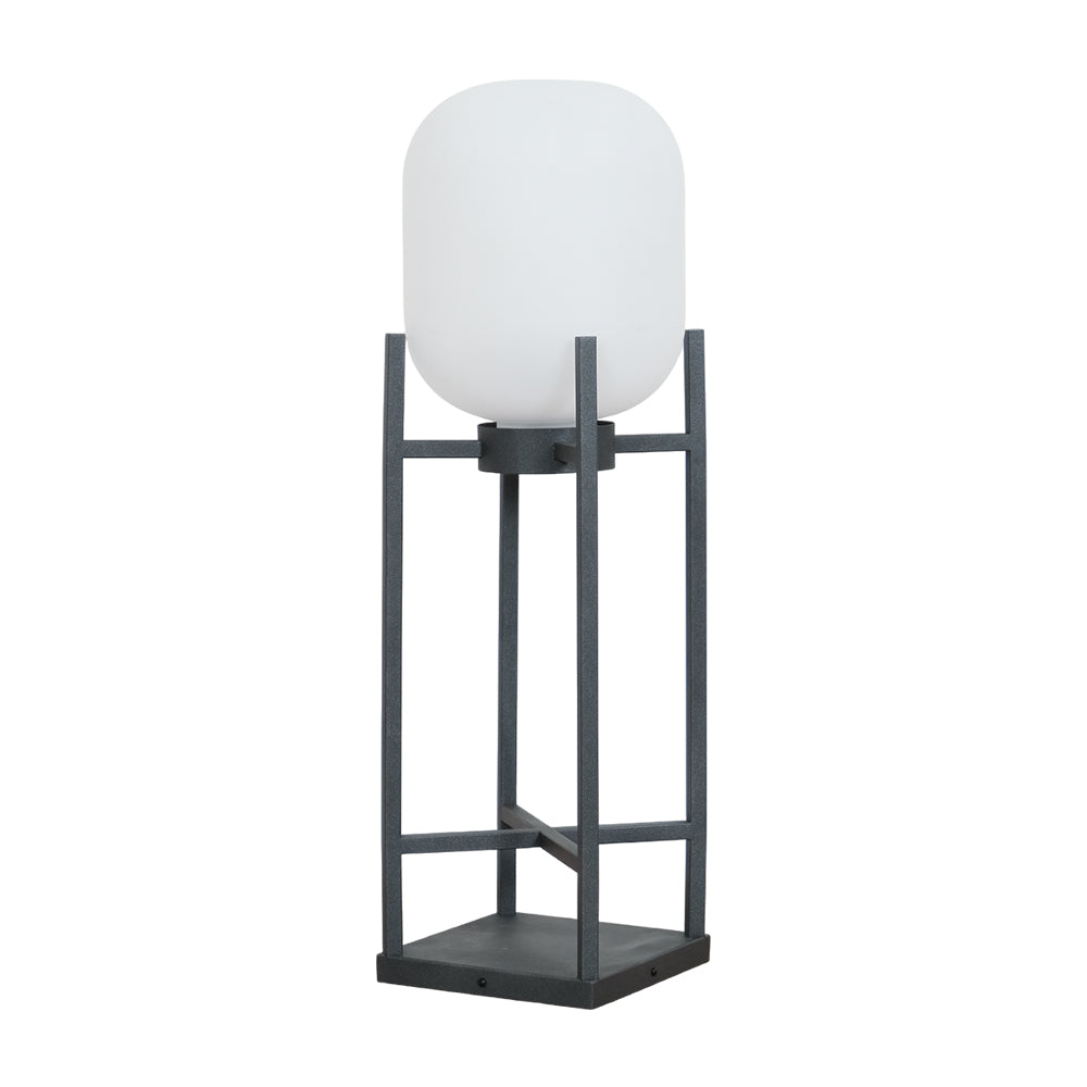 Solar Lantern Floor Lamp - Waterproof Outdoor Light for Garden & Patio