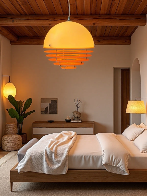 Bauhaus Sunset Pendelleuchte - Moderne Designer-Ambientelampe fürs Wohnzimmer