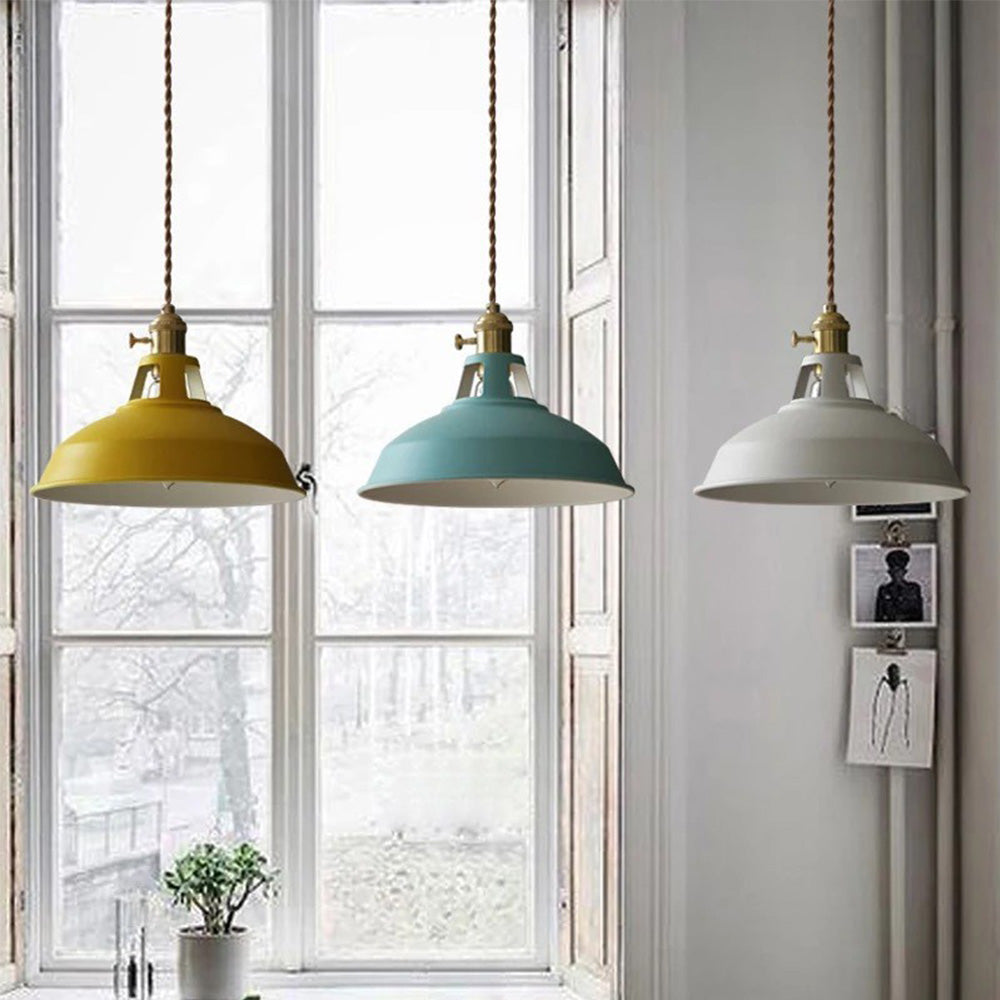 Modern Colourful Kitchen Pendant – Simple Fixture for Stylish Spaces