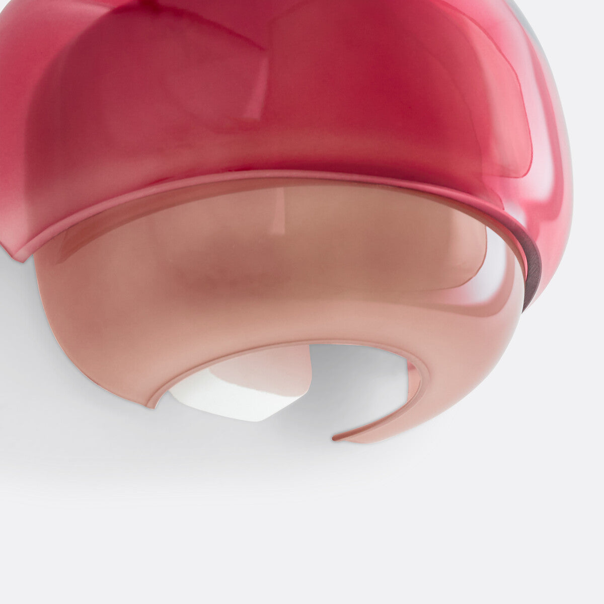 Clinco Farbige moderne Vintage-Glas-Wandlampe – Sanftes Pilz-Glühen