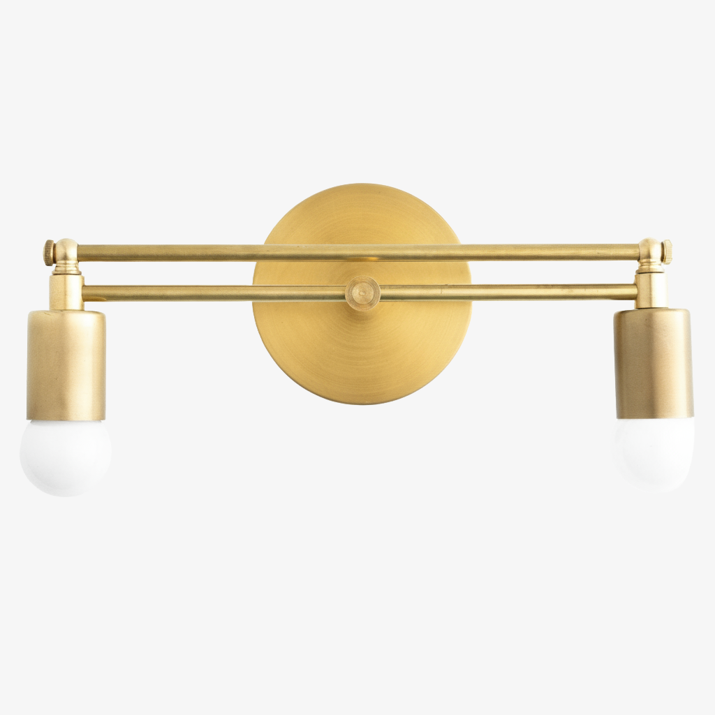 Mobilux Line Modern Vanity Light - Bathroom Wall Fixture in Art Deco Style