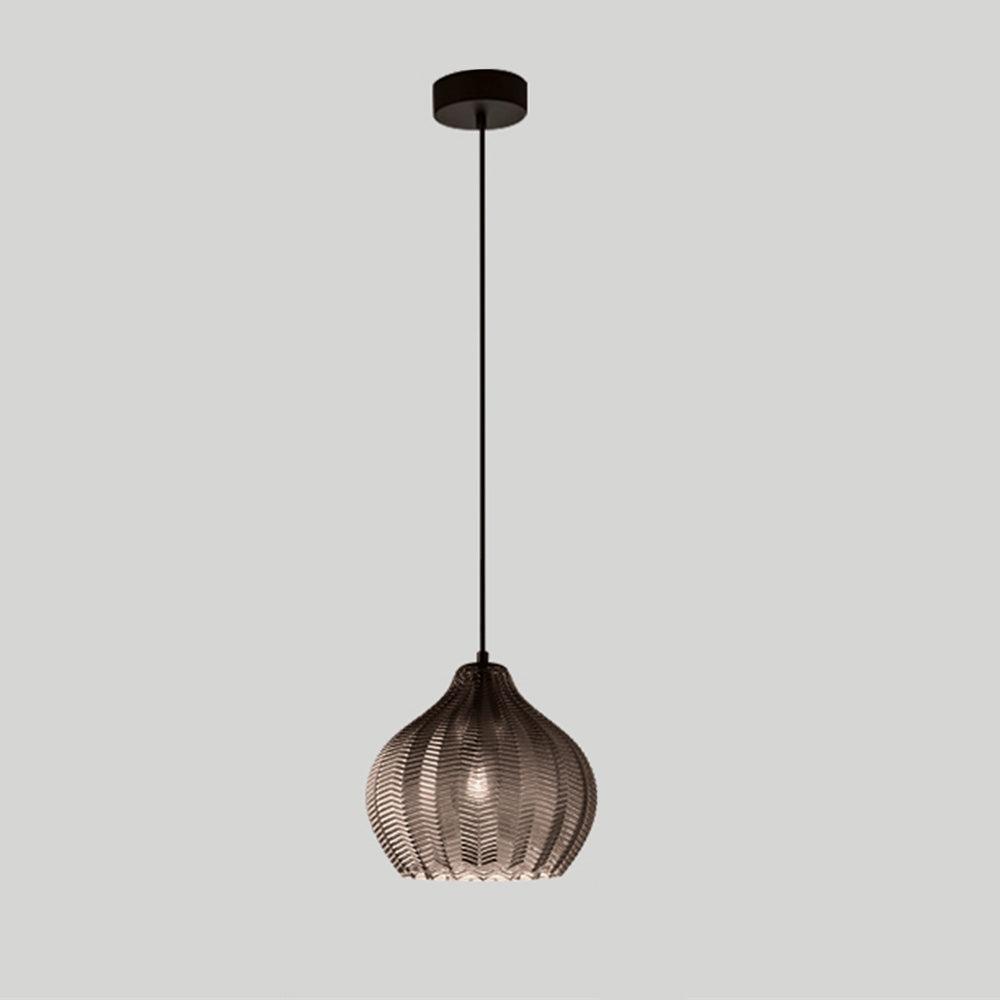 Glass Lampshade Pendant Lamp - Stylish Fixture for Living Room