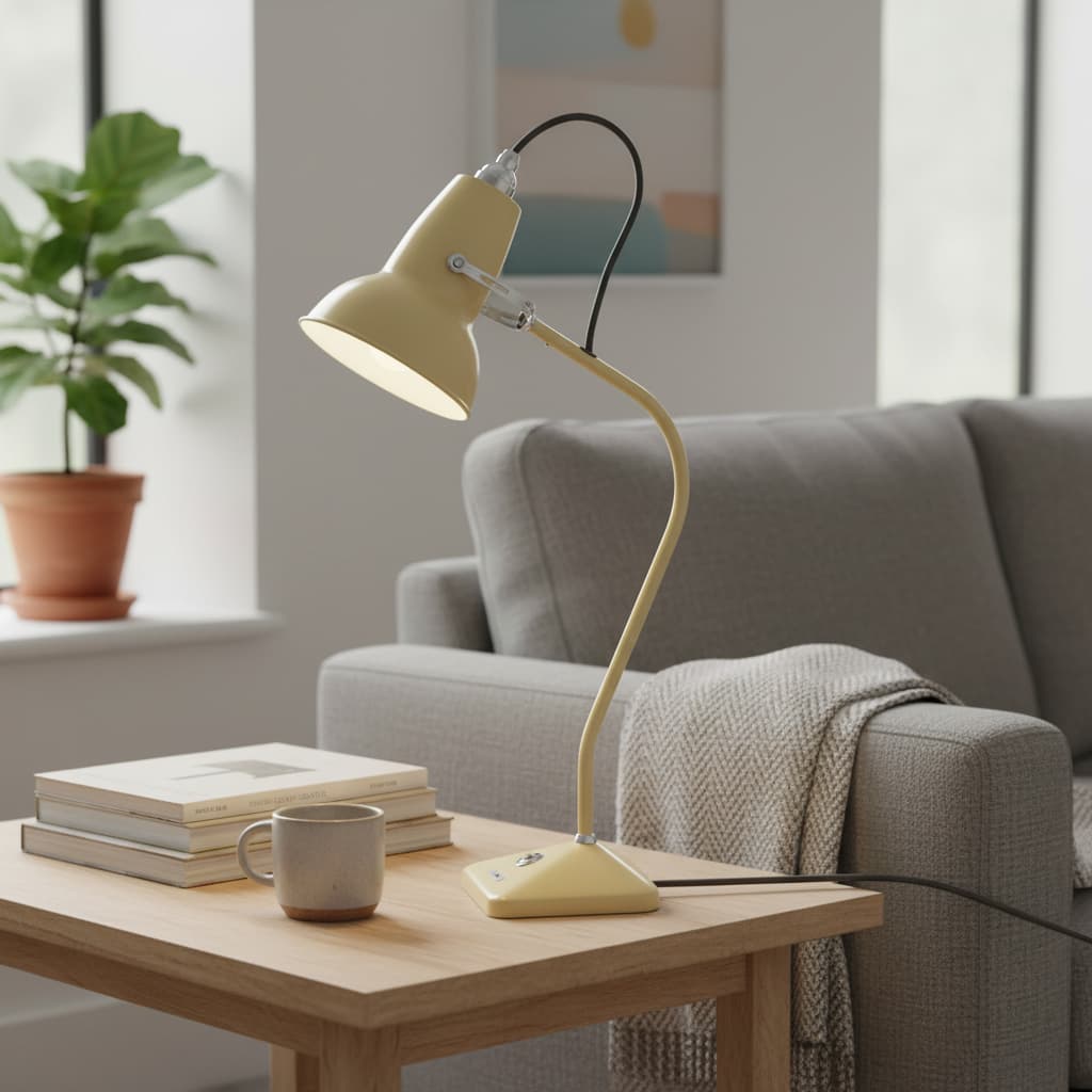 Modryx Mini Table Lamp – Pyramid Base Classic Heritage Design for Home