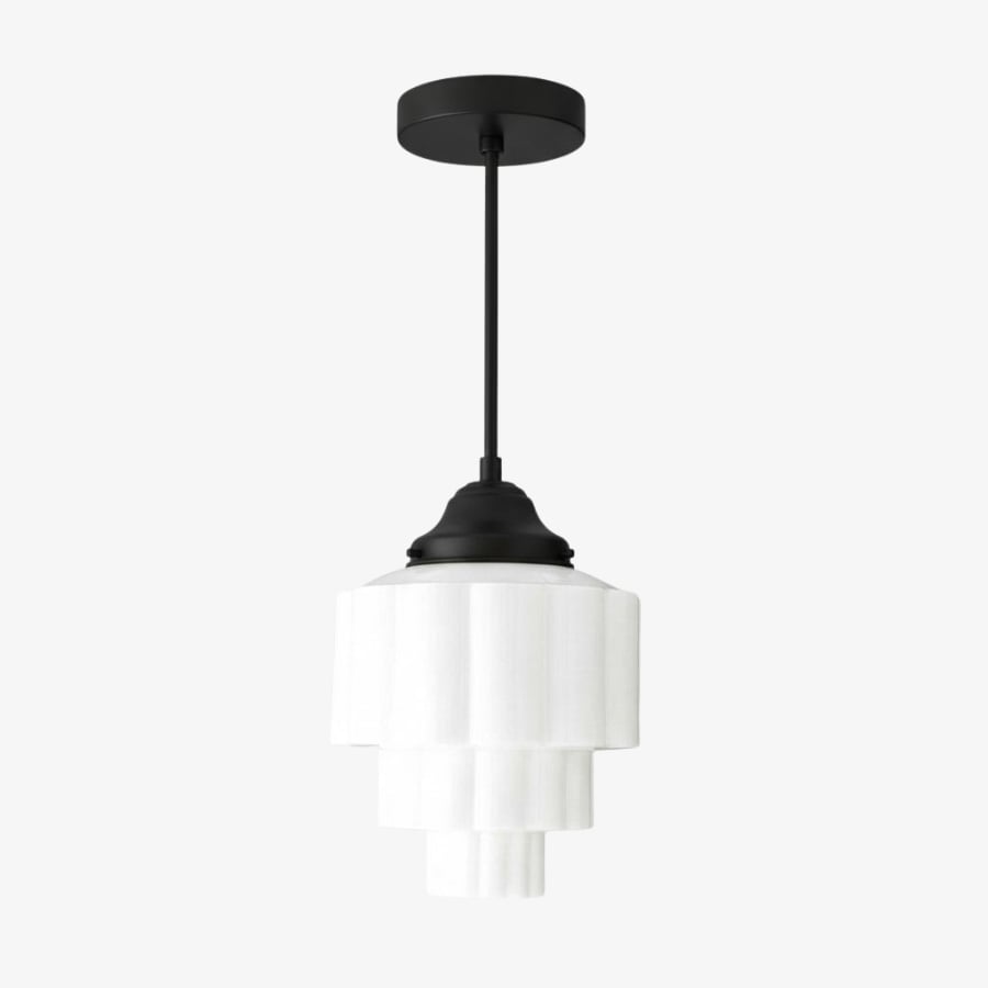 Geotower Glass Pendant Light - Elegant Home Lighting