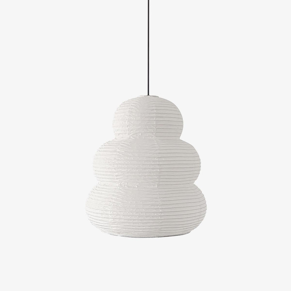 Rice Paper Pendant Lamp - Warm Glow for Living Room & Dining