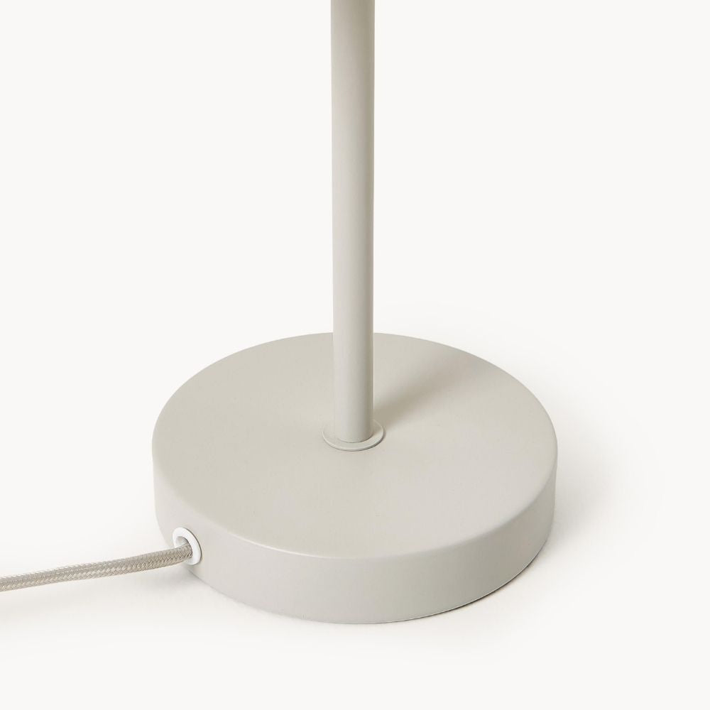 Velura Table Lamp - Beige Linen Shade in Light Beige