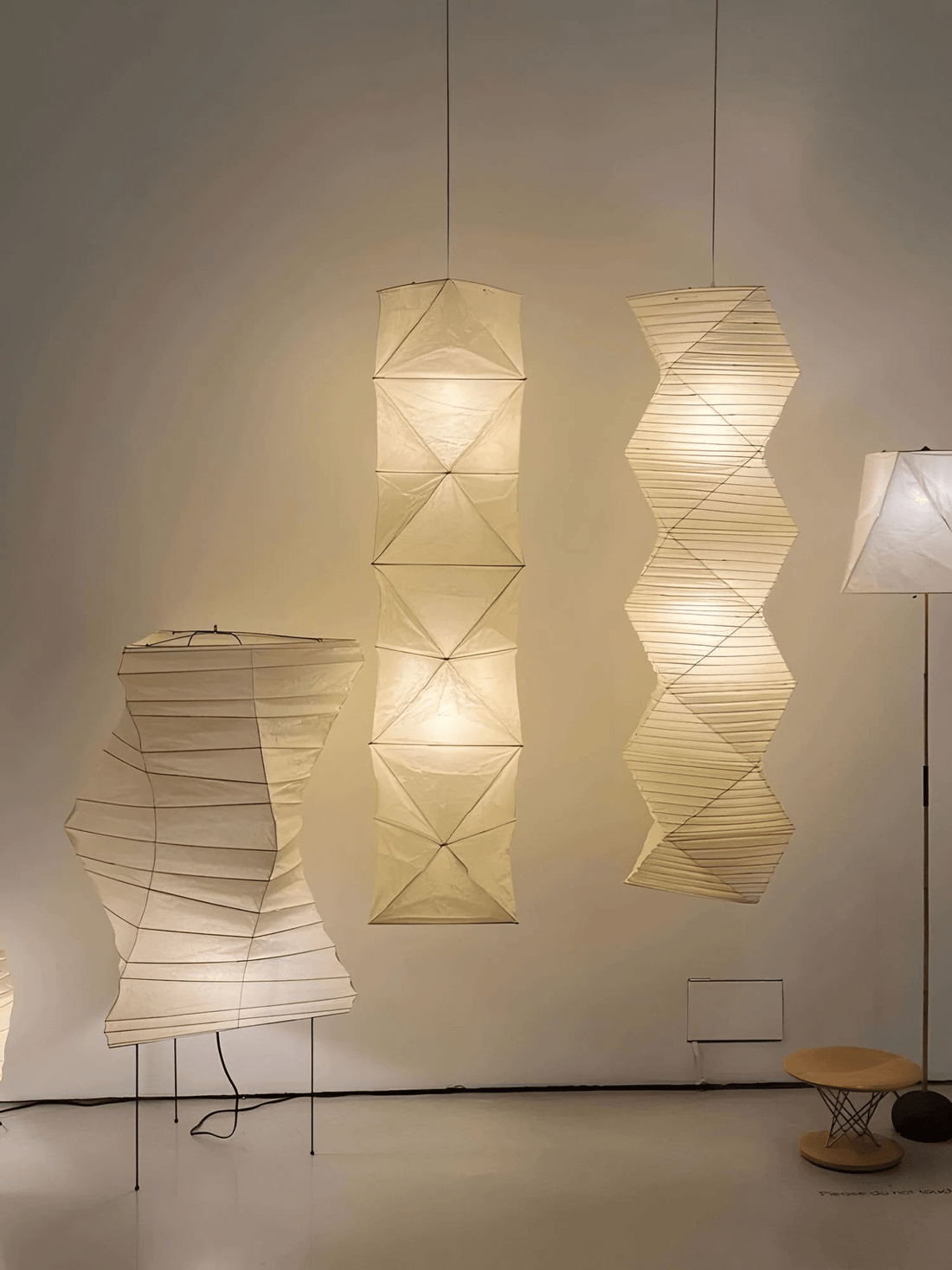 Washi-Papier-Pendelleuchte – Japanisch inspiriertes Licht für gemütliche Innenräume
