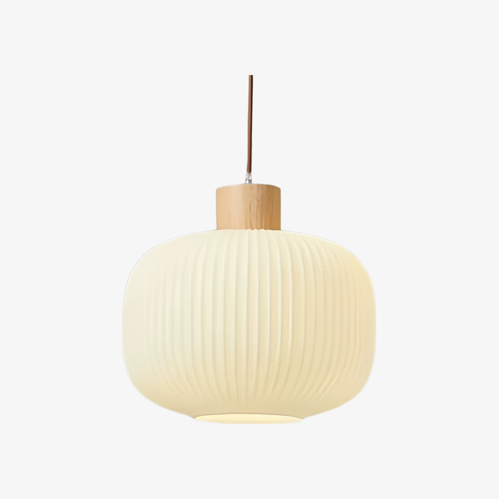 Opalyn Vintage Elegant Milky White Glass Pendant Lamp - Lighting for Dining Room