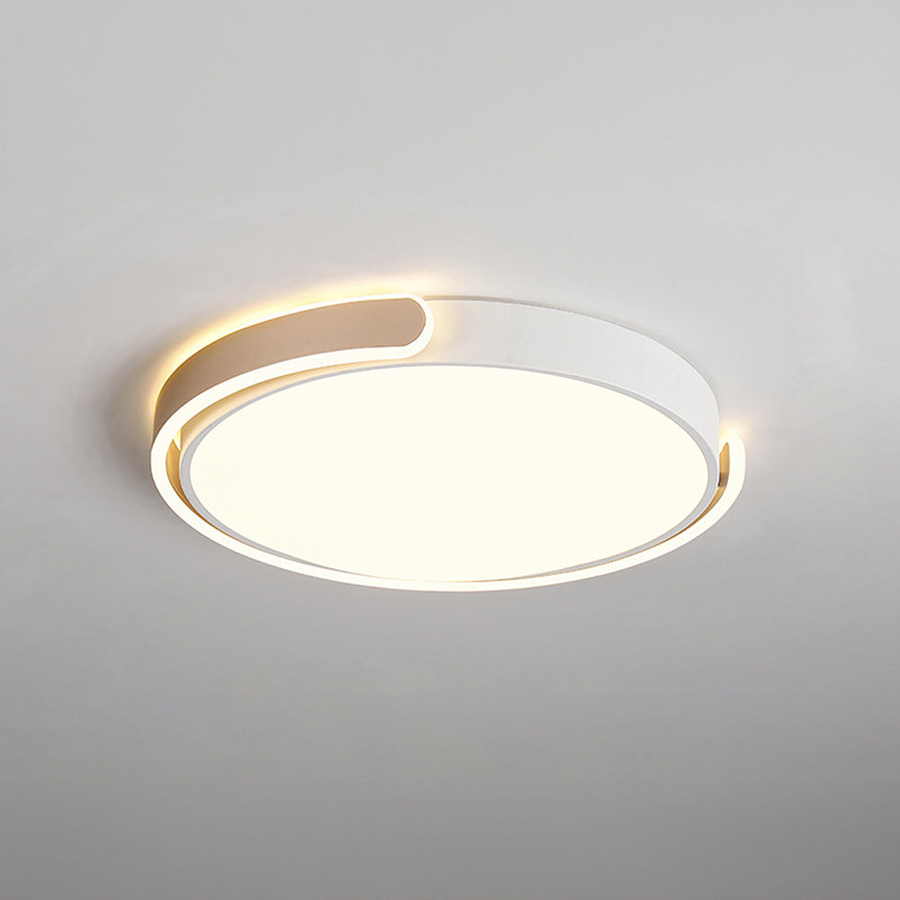 Minimalist LED Ceiling Light – Round Acrylic Fixture for Bedroom