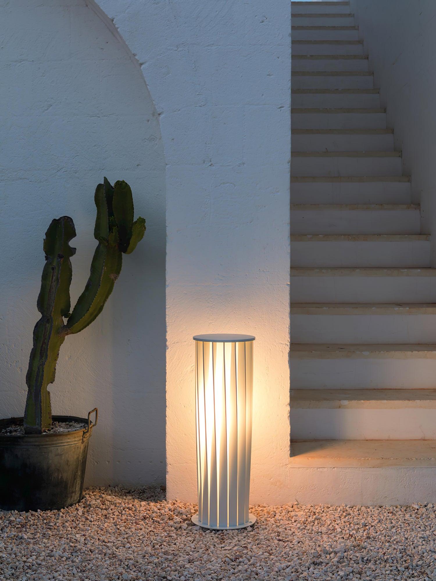 LED Outdoor Post Lamp - Energy-Saving Acrylic Light for Garden & Patio