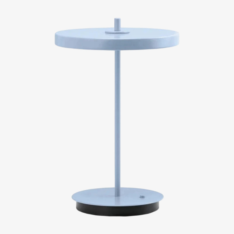 Astris Modern Minimalist Metal Table Lamp Soft LED Illumination for Living Room and Office