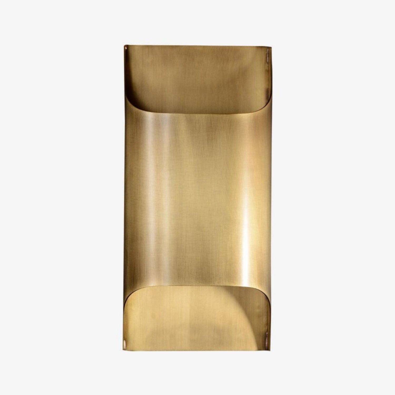 Sconique Stylish Brass Wall Sconce - Minimal Design Architectural Profile Sconce for Foyer