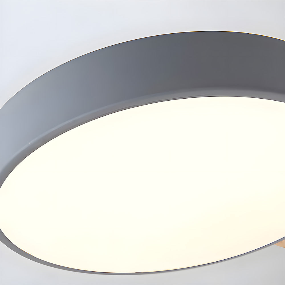 Branch Round Ceiling Lamp - Nordic Multi Fixture for Living Room
