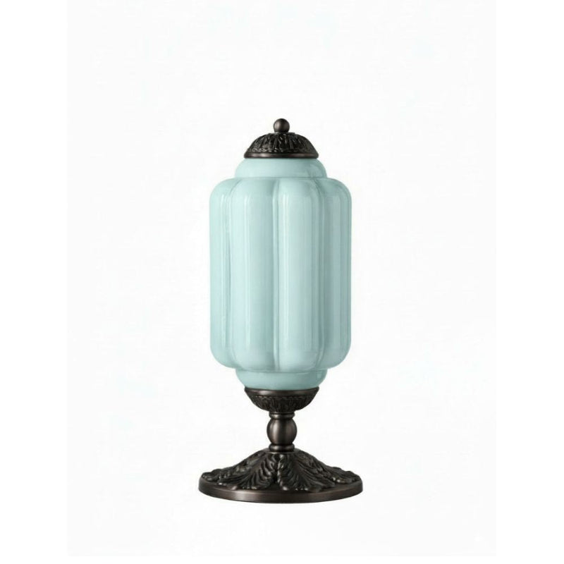 Vintage Milk Glass Eloise Table Lamp