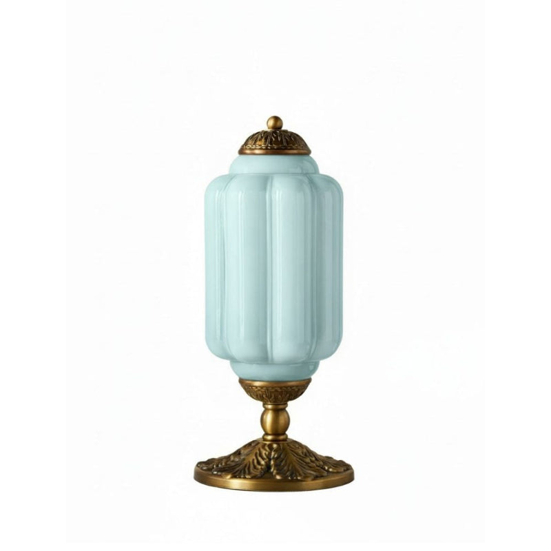 Vintage Milk Glass Eloise Table Lamp