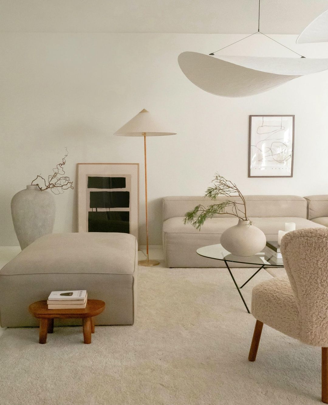 Cloudlike Mulberry Silk Plug-In Pendant Light