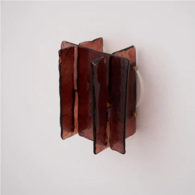 Lumiridge Modern Wall Light – Minimalist Design Metal Glass Fixture for Living Room