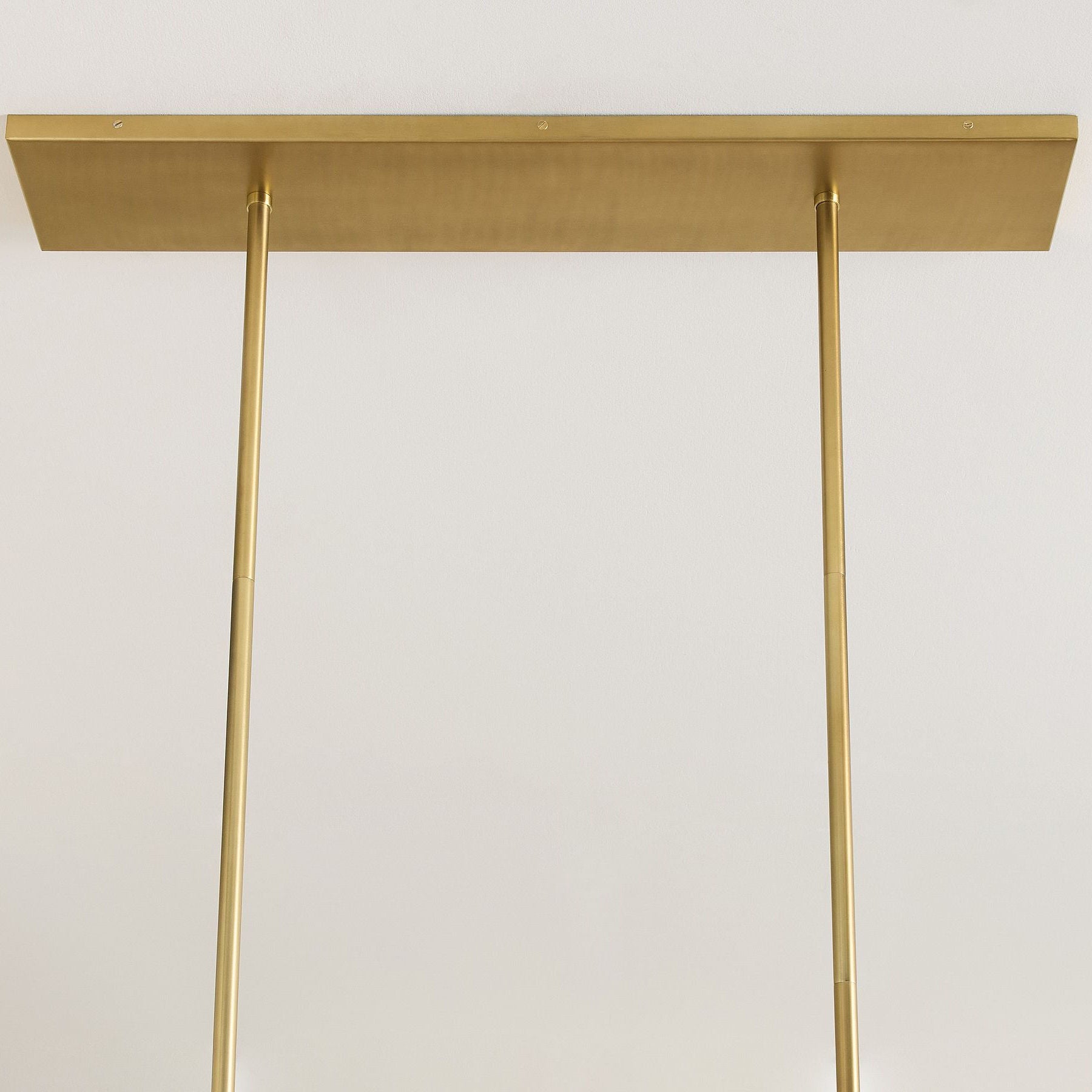 Glavira Recycled Glass Linear Chandelier - Elegant Modern Lighting